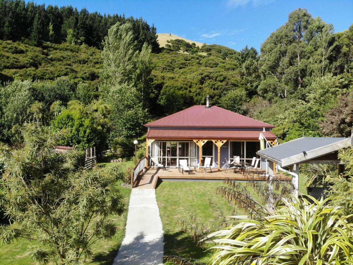 Koromiko Cottage At Lochsloy Farmstay Little River Exteriér fotografie